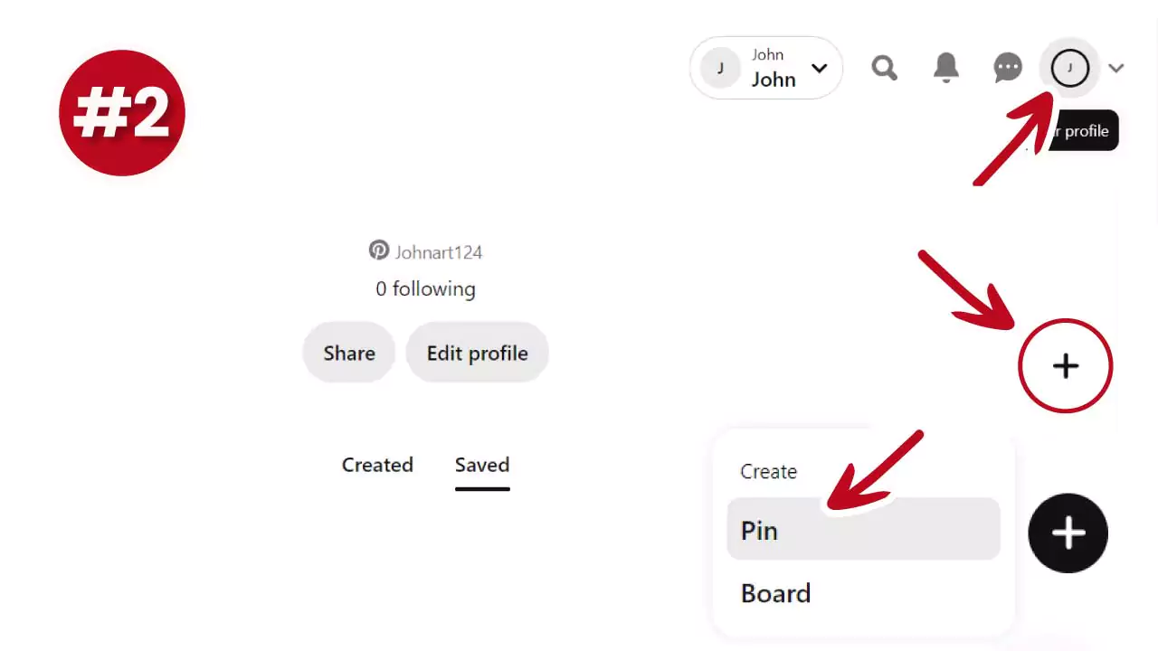 To-create-a-new-pin-go-to-your-Pinterest-profile-and-select-the-icon-on-the-right-side