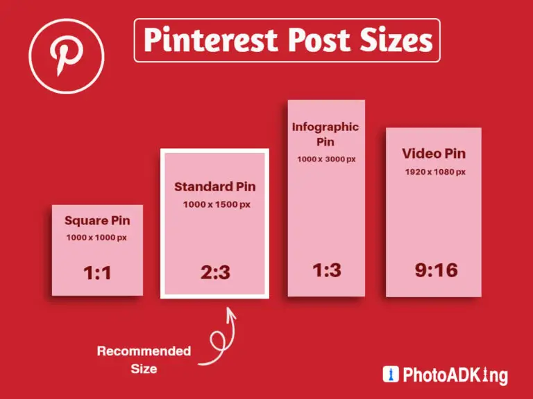 Pinterest Image Size Guide